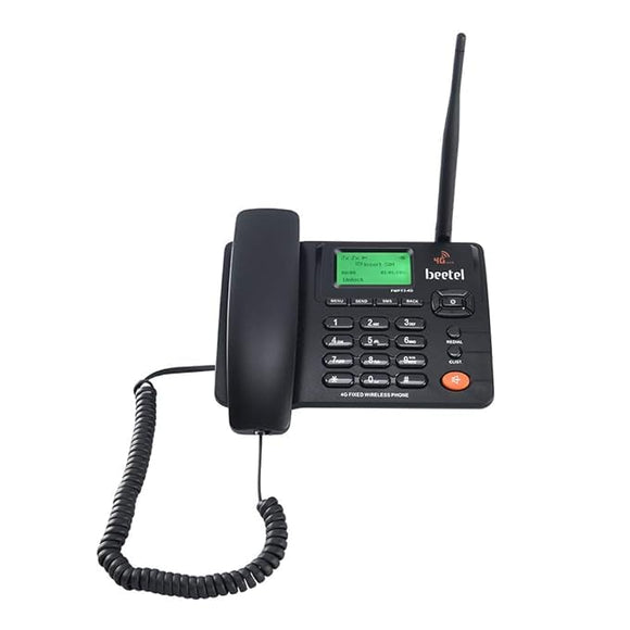 Beetel F3-4G Wireless Telephone Set Black