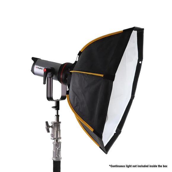 Digitek DSB-65 Bowens Portable Bowens Octagon Softbox with Double Diffuser Cloth, Compatible with All Bowens Mounts, Easy Install/Detach, Includes Carry Bag, for Studio Flashes & Continuous Light