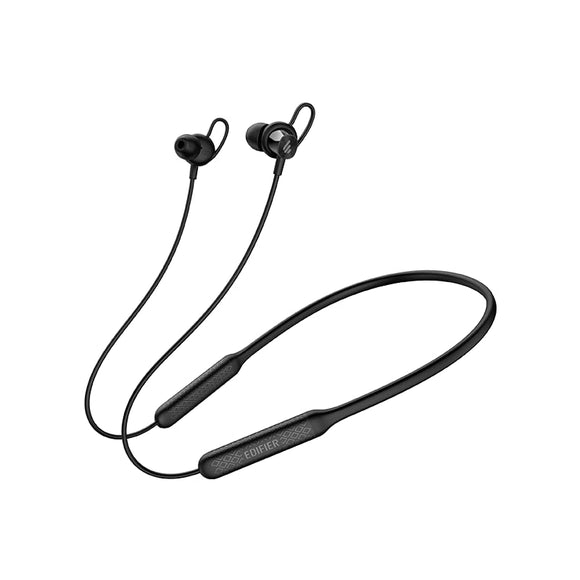 Edifier W210Bt Wireless Neckband Headphones Immersive Sound with Wireless Hi-Res Audio Certification and Ldac, Ip55 Dust & Sweatproof, Black - in Ear