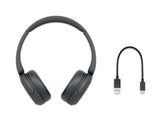 Sony WH-CH520, Wireless On-Ear Bluetooth Headphones with Mic, Upto 50 Hours Playtime Black BROOT COMPUSOFT LLP JAIPUR 