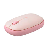 Rapoo M650 Bluetooth Multi-Device Silent Mouse, Dual Mode Bluetooth + 2.4G Wireless Mouse Pink