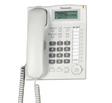 Panasonic Single Line KX-TS880MX Corded Landline Phone White