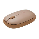 Rapoo M650 Bluetooth Multi-Device Silent Mouse, Dual Mode Bluetooth + 2.4G Wireless Brown