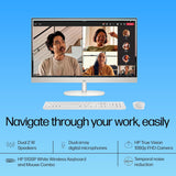 HP All-in-One 24-cr0901in 13th Gen  Intel Core i3 Processor/8GB RAM/512GB SSD/Win11/Intel HD Graphic Card/Microsoft Office Home 2024/Screen Inch 23.8/White