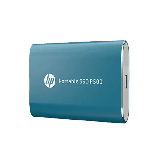 HP External SSD 500GB P500 With USB | Type-C Blue