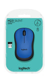 Logitech M221 Silent Wireless Mouse  Buttons Blue