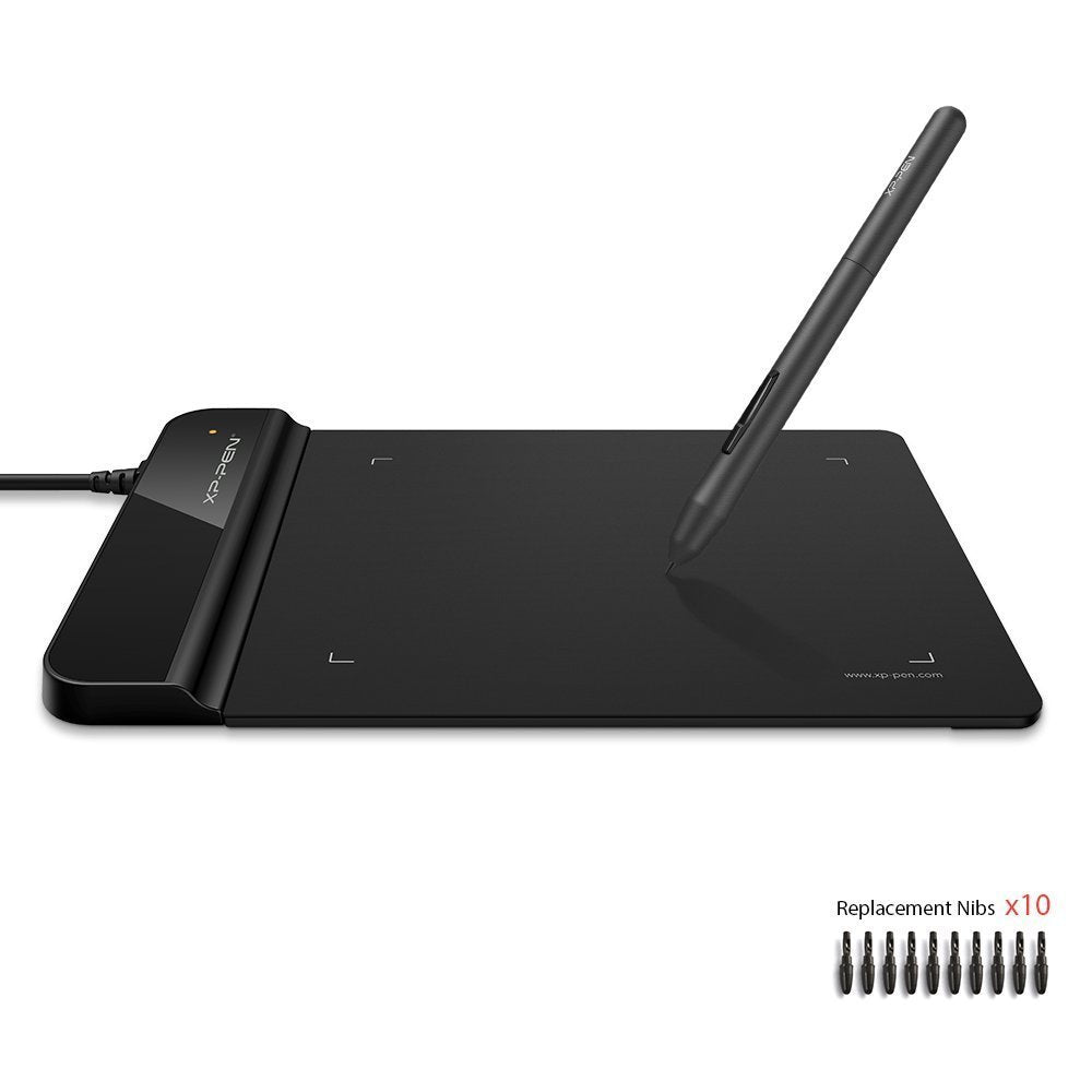 XPPen StarG430S 4x3 Inches Graphic Pen Tablet, 8192 Pressure Levels, B ...