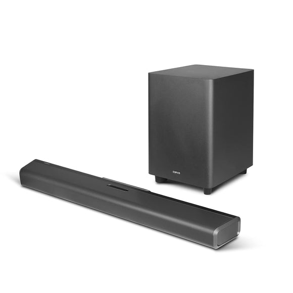 Edifier B700 Dolby Atmos Speaker System - 5.1.2 Soundbar with Wireless Subwoofer, Black