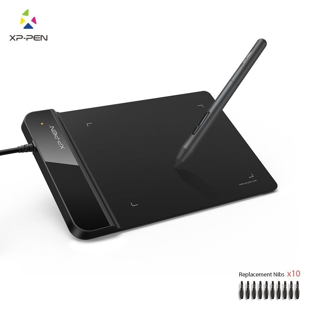 XPPen StarG430S 4x3 Inches Graphic Pen Tablet, 8192 Pressure Levels, B ...