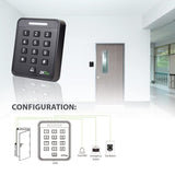 Essl SA40 Standalone Access Control System | Unlock with Passcode & RFID Smart Card | Secure Entry Solution for Office, Home & Commercial Use | Compact & Easy Installation