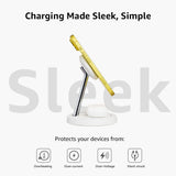 QUBO Magzap Z2 2 IN 1 Wireless Charger White