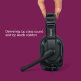 Fingers S10 Wired On-Ear Headphone with Adjustable Mic