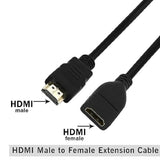 Nextech Nc91s  High-Speed HDMI Male to HDMI Female Cable Compatiable with TV, monitor, projector or other HDMI compatible devices