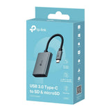 TP-Link UA430C USB 3.0 Type-C to SD & microSD Card Reader Dual Slot UHS-I 200MB/s 2TB Support