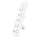 Cablet 5 Socket 1 Switch 1.8m Spike  5010-18
