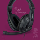 Fingers S10 Wired On-Ear Headphone with Adjustable Mic