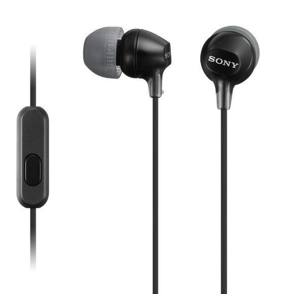 Sony MDR-EX15AP EX In-Ear Wired Earphone With Mic Black Broot Compusoft LLP Jaipur 