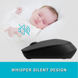 Rapoo M100 Ultra Silent Wireless Bluetooth Mouse Dark Grey