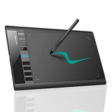 XP-Pen Star03 V2 8192 Levels of Pressure Sensitivity, Battery-Free Stylus, 8 Shortcut Keys