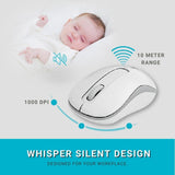 Rapoo Wireless Bluetooth Keyboard And Mouse Combo X1800S White BROOT COMPUSOFT LLP JAIPUR