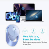 Rapoo Ralemo AIR 1 Wireless Mouse with Multi-Device Technology Bluetooth Purple