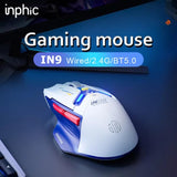 Inphic IN9 Silent Wireless Bluetooth  Gaming Mouse