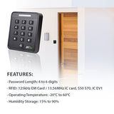 Essl SA40 Standalone Access Control System | Unlock with Passcode & RFID Smart Card | Secure Entry Solution for Office, Home & Commercial Use | Compact & Easy Installation