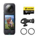 Insta 360 X4 Motorcycle Kit - 8K Waterproof 360 Action Digital Camera Black