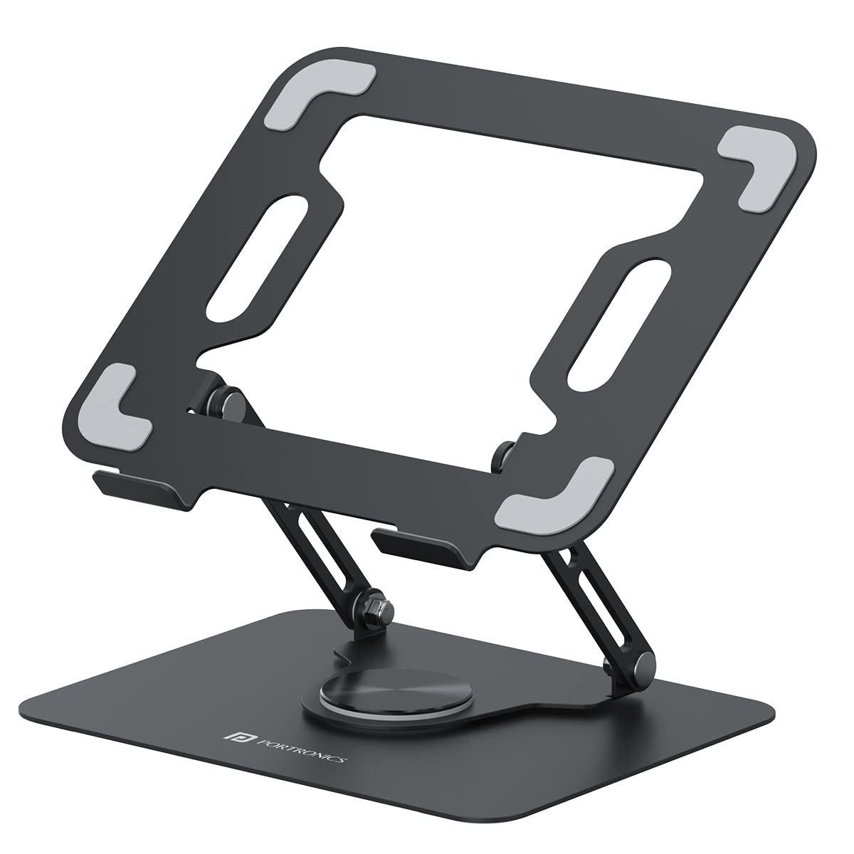 Portronics My Buddy K9 Portable Laptop Stand Black – BROOT