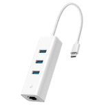 TP-Link UE330C USB 3.0 Type-C 3-Port Gigabit Ethernet Network Adapter