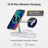 QUBO Charge MagZap Z5 4 IN 1 Charger White