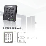 Essl SA40 Standalone Access Control System | Unlock with Passcode & RFID Smart Card | Secure Entry Solution for Office, Home & Commercial Use | Compact & Easy Installation