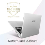 MSI Modern 14 Laptop 14 C12MO-1401IN 12th Gen Intel Core i3 Processor/8GB RAM/512GB SSD/Win11/ Microsoft Office Home & Student 2021/‎Intel HD Graphics Card/Screen Inch 14/Urban Silver