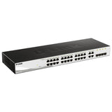 D-Link Desktop LAN Switch 28 Port Gigabit Smart Managed DGS-1210-28