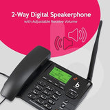 Beetel F3-4G Wireless Telephone Set Black