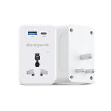 Honeywell 3 Out Surge Cube Spike Guard 1 Outlet PD20W & USB A Port