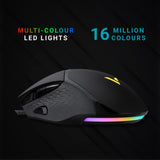Rapoo  VPRO VT30 Optical Gaming Mouse, Featuring Pixart PMW 3327 Gaming Grade Black