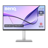 BenQ MA270U 27" 4K UHD Monitor (3840×2160) with HDRi, Eye-Care, USB-C | Best for MacBook