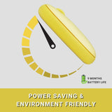 Rapoo M650 Bluetooth Multi-Device Silent Mouse, Dual Mode Bluetooth + 2.4G Wireless Yellow