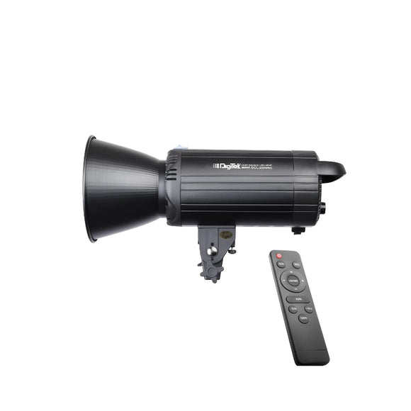 DIGITEK® Lite DCL-250 WBC Combo 250W Bi Color Continuous LED Video Light with 18CM Reflector & Infrared Remote