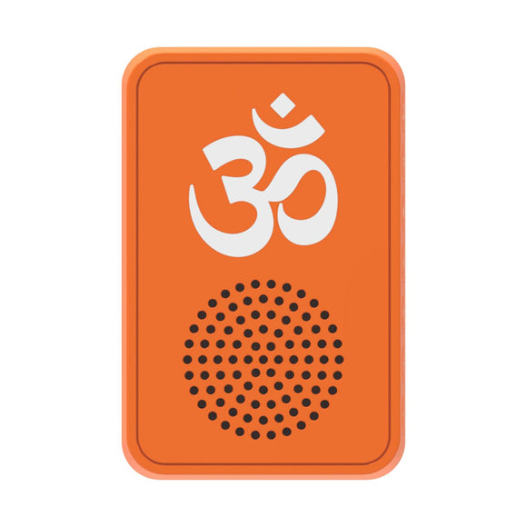 Saregama Carvaan  Bhakti Plug Play Devotional Music Player  Pre-Loaded with 25 Mantras and Chalisa Bluetooth Connectivity Devotional Orange