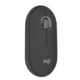 Logitech Pebble Mouse 2 M350s Slim Bluetooth Wireless Mouse, Portable, Lightweight Tonal Graphite