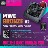 Cooler Master SMPS 650W  MWE 650 V2 BRONZE