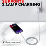 Honeywell Lightning Cable 1.2m Braided Silver HC000018