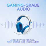 Logitech G335 Wired Lightweight Gaming Headphone  White