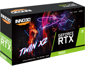 INNO3D GRAPHIC CARD RTX 3050 TWIN X2 8GB DDR6