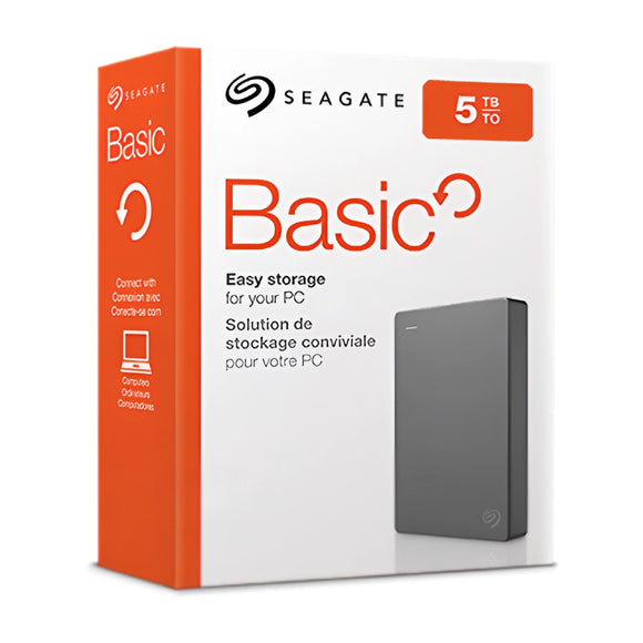 SEAGATE EXTERNAL HARD DISK 5TB BASIC 2.5