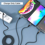 COCONUT TYPE C|MICRO|IPHONE CHARGER CABLE 3 IN 1 (C16)