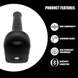 Tvs BS-i201G USB Wired Handheld Barcode Scanner 1D 2D QR Code Reader Black