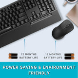 Rapoo X1960 Wireless Mouse & Keyboard Combo Palm Rest Black BROOT COMPUSOFT LLP JAIPUR